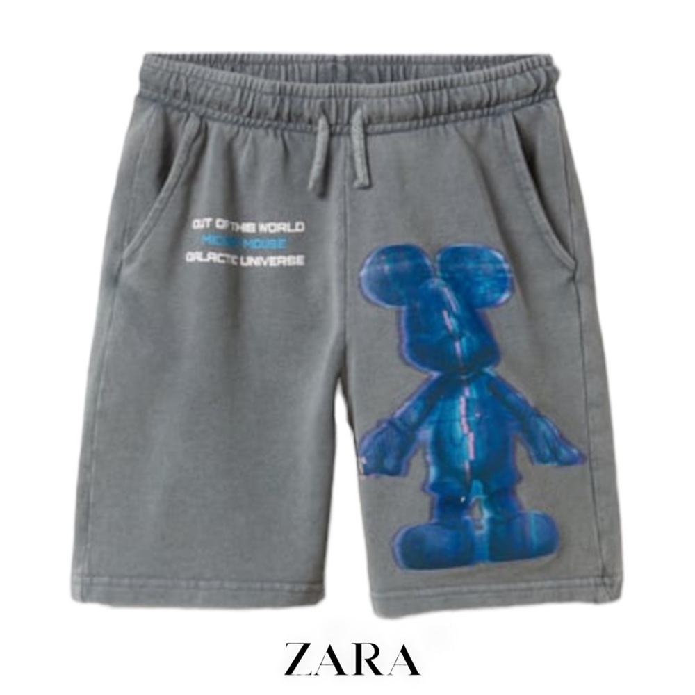ZARA Kids | Grayish | © DISNEY MICKEY MOUSE SHORTS